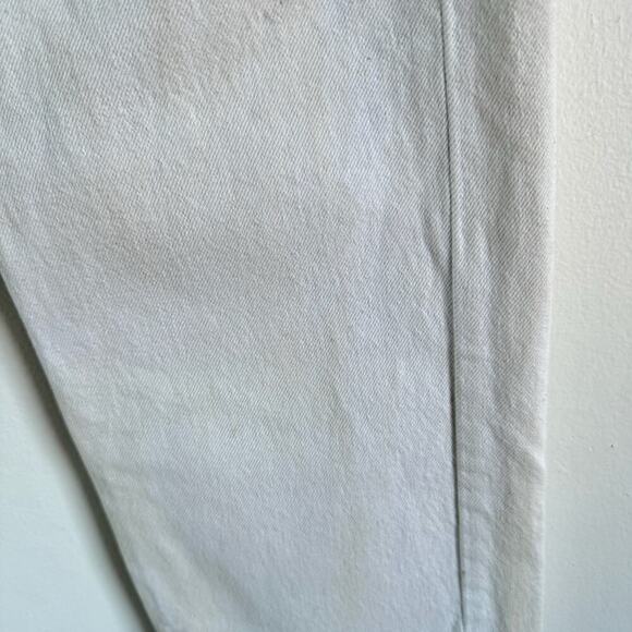 Vintage LEVI'S 501 Cream Jeans - Picture 10 of 13